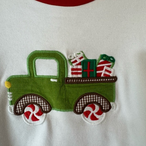 Stellybelly Kids Christmas presents Truck Shirt Size 4t - Picture 2 of 5